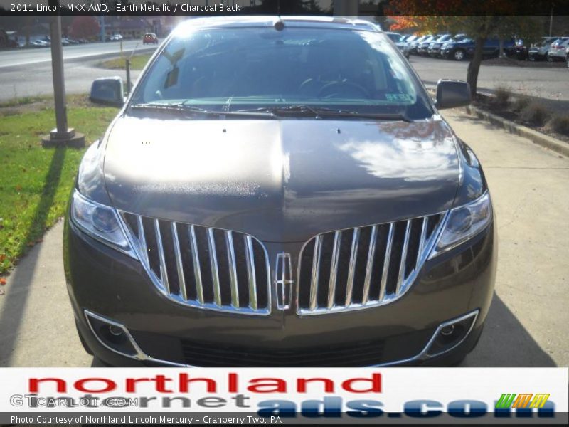 Earth Metallic / Charcoal Black 2011 Lincoln MKX AWD