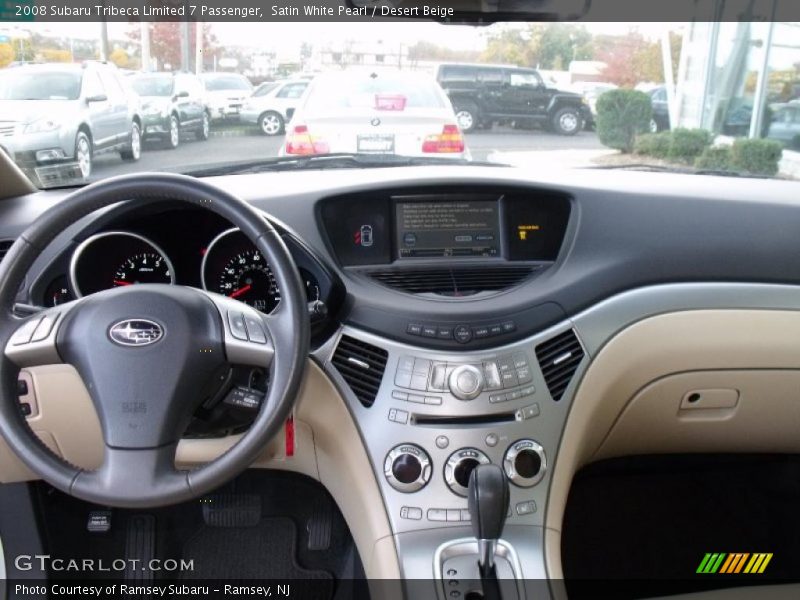 Dashboard of 2008 Tribeca Limited 7 Passenger