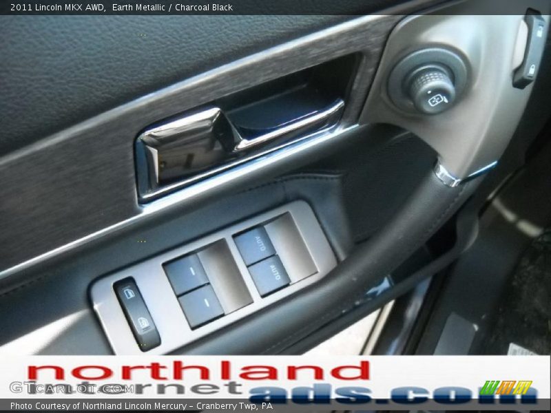 Earth Metallic / Charcoal Black 2011 Lincoln MKX AWD
