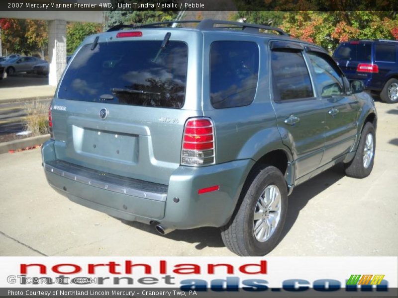 Light Tundra Metallic / Pebble 2007 Mercury Mariner Premier 4WD