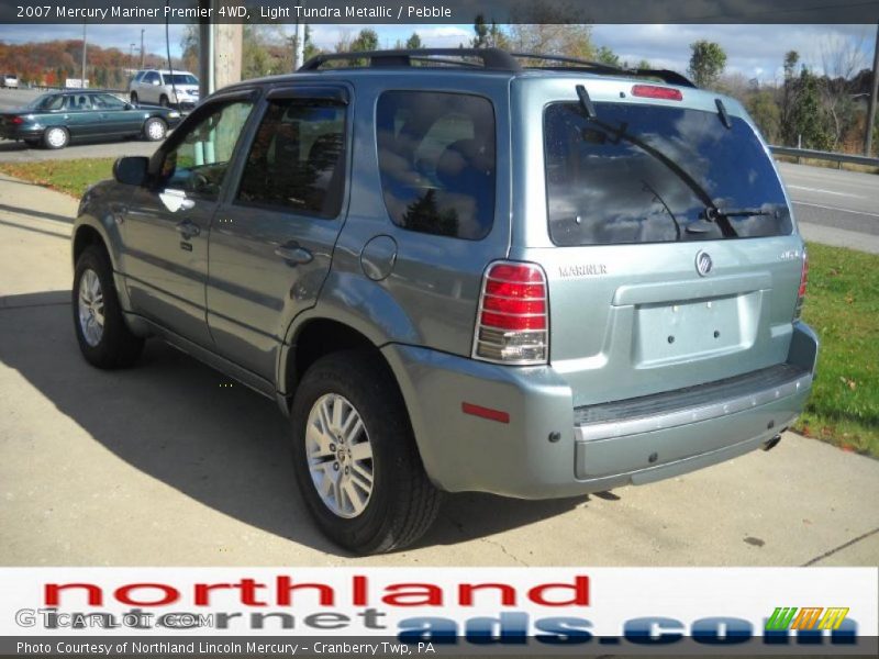 Light Tundra Metallic / Pebble 2007 Mercury Mariner Premier 4WD