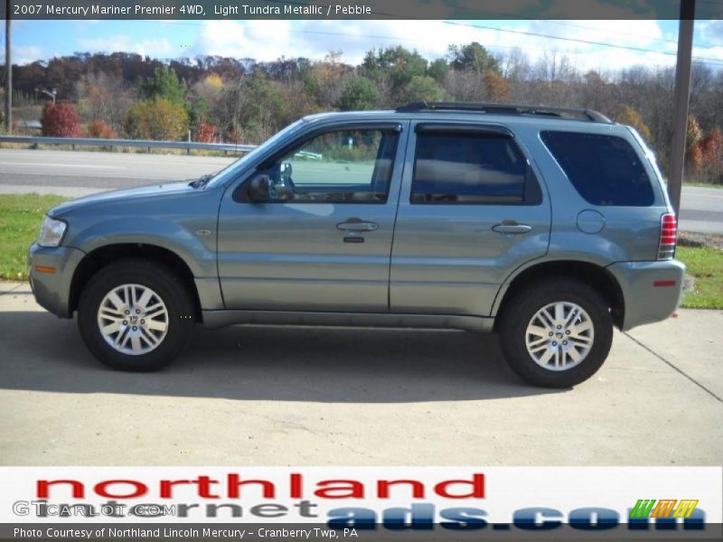 Light Tundra Metallic / Pebble 2007 Mercury Mariner Premier 4WD
