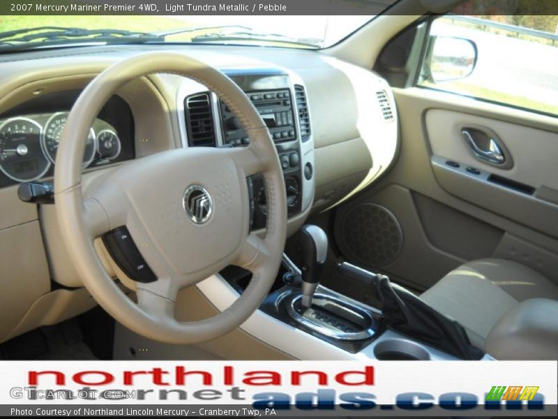 Light Tundra Metallic / Pebble 2007 Mercury Mariner Premier 4WD