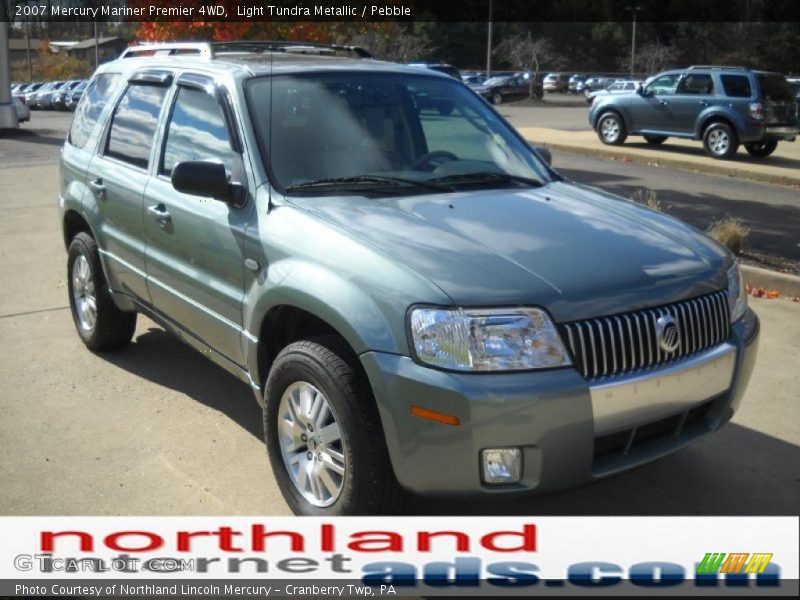 Light Tundra Metallic / Pebble 2007 Mercury Mariner Premier 4WD