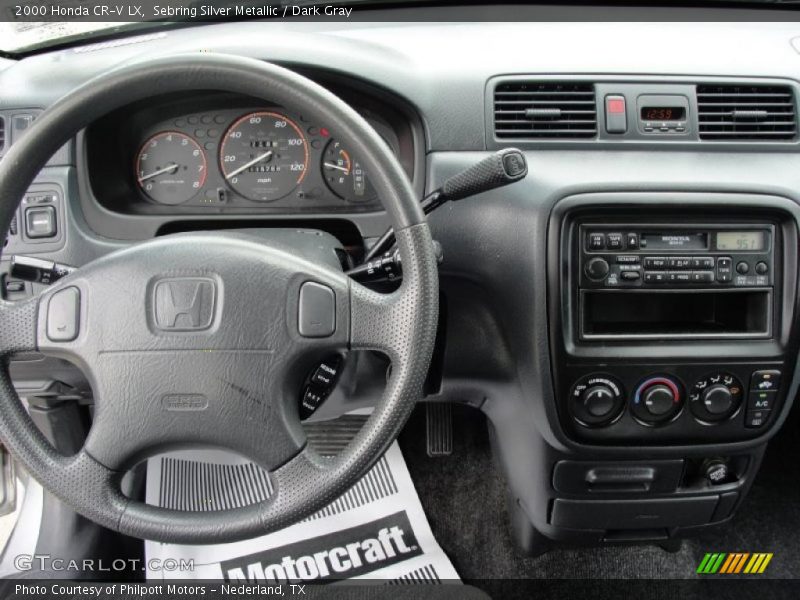 Dashboard of 2000 CR-V LX