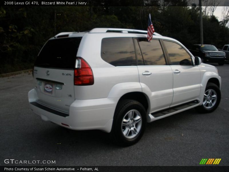  2008 GX 470 Blizzard White Pearl