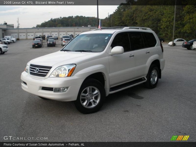 Blizzard White Pearl / Ivory 2008 Lexus GX 470