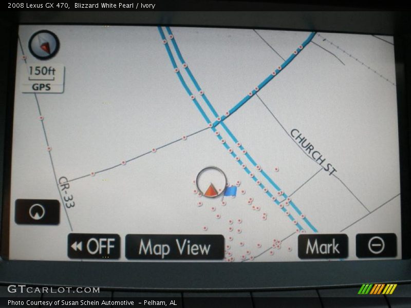 Navigation of 2008 GX 470