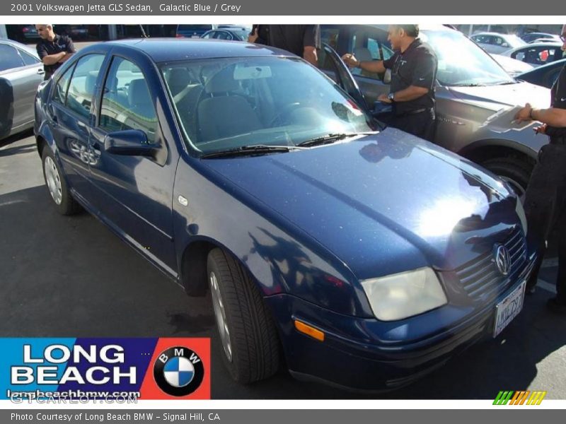 Galactic Blue / Grey 2001 Volkswagen Jetta GLS Sedan