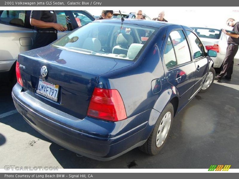 Galactic Blue / Grey 2001 Volkswagen Jetta GLS Sedan