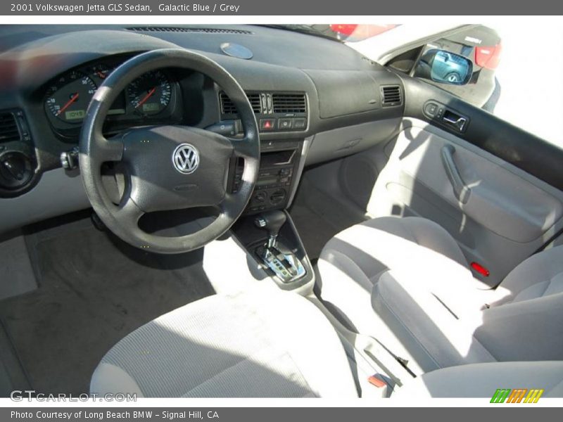 Galactic Blue / Grey 2001 Volkswagen Jetta GLS Sedan