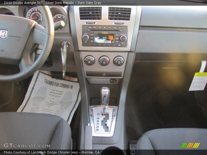 Silver Steel Metallic / Dark Slate Gray 2010 Dodge Avenger SXT