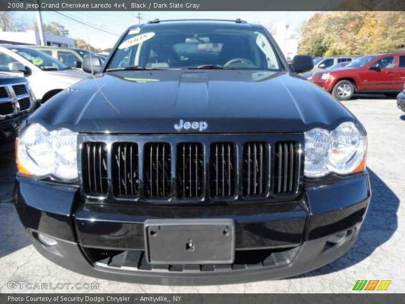 Black / Dark Slate Gray 2008 Jeep Grand Cherokee Laredo 4x4