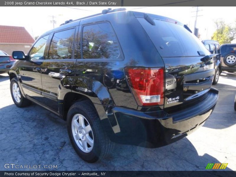 Black / Dark Slate Gray 2008 Jeep Grand Cherokee Laredo 4x4