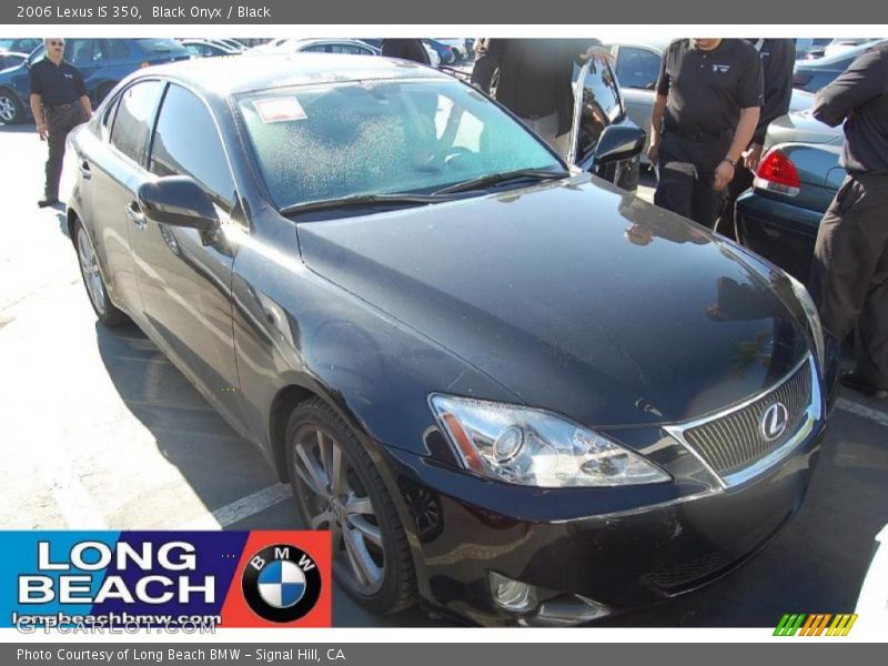 Black Onyx / Black 2006 Lexus IS 350