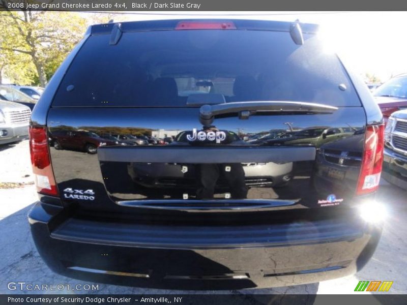 Black / Dark Slate Gray 2008 Jeep Grand Cherokee Laredo 4x4