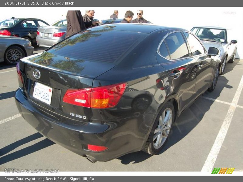 Black Onyx / Black 2006 Lexus IS 350