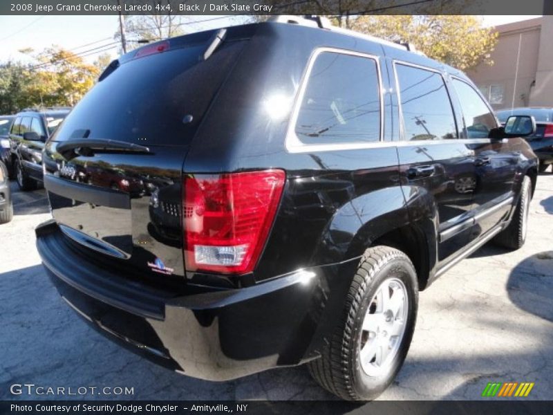 Black / Dark Slate Gray 2008 Jeep Grand Cherokee Laredo 4x4