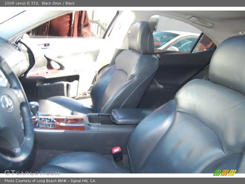 Black Onyx / Black 2006 Lexus IS 350