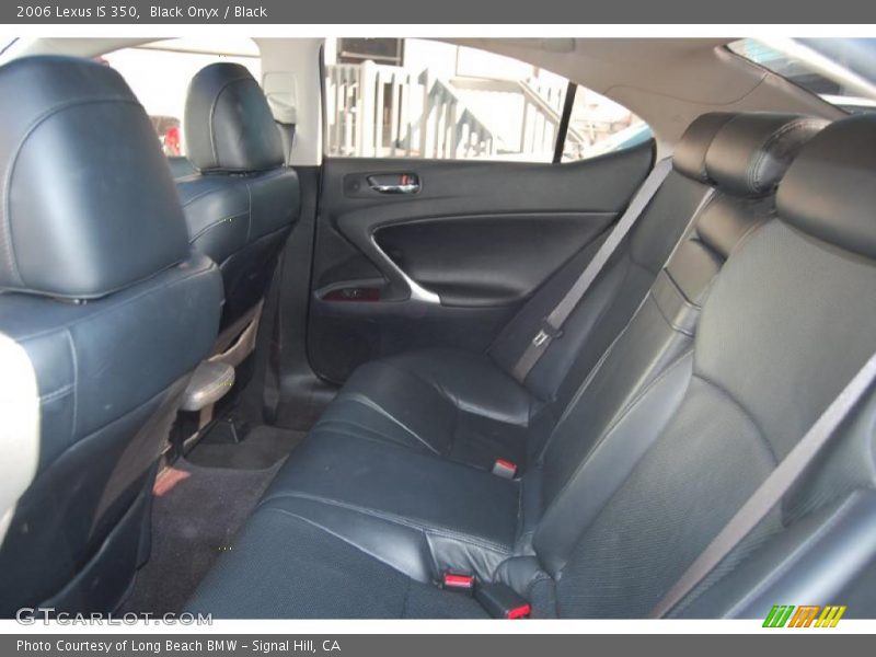 Black Onyx / Black 2006 Lexus IS 350