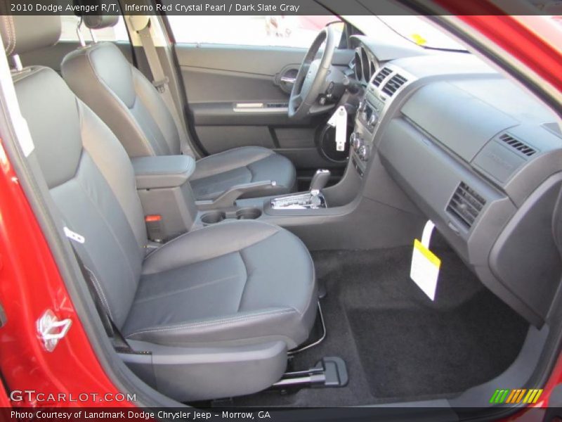 Inferno Red Crystal Pearl / Dark Slate Gray 2010 Dodge Avenger R/T