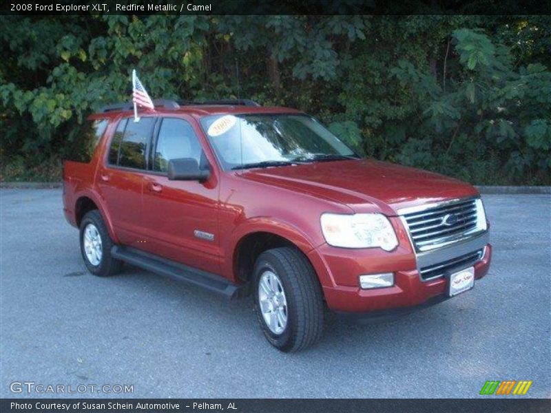 Redfire Metallic / Camel 2008 Ford Explorer XLT