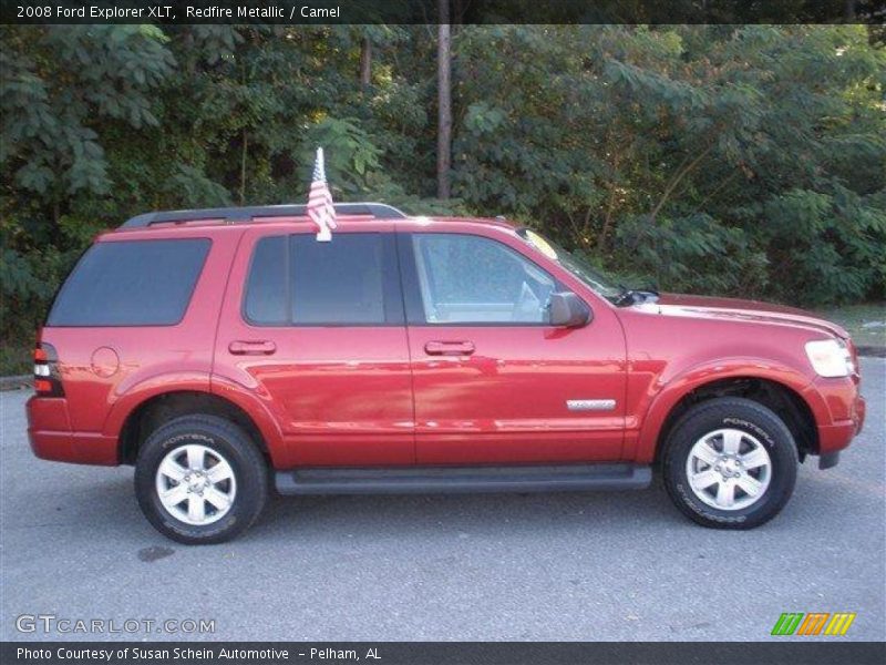 Redfire Metallic / Camel 2008 Ford Explorer XLT