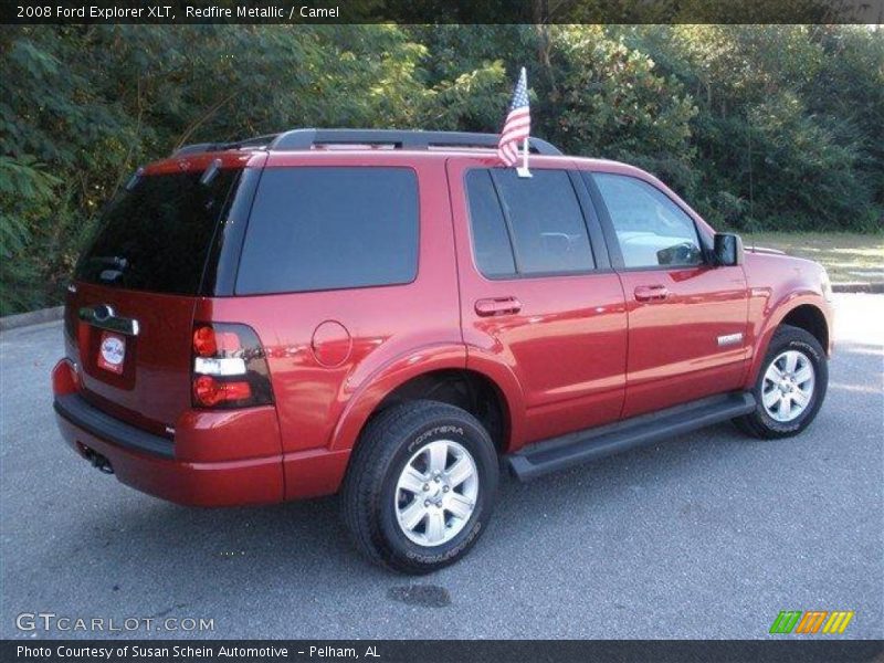 Redfire Metallic / Camel 2008 Ford Explorer XLT