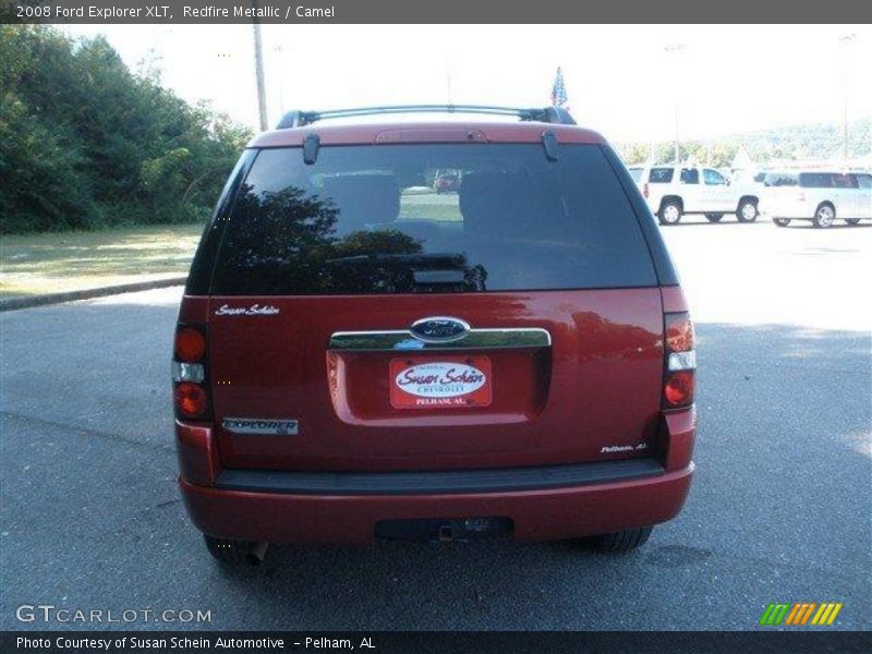 Redfire Metallic / Camel 2008 Ford Explorer XLT