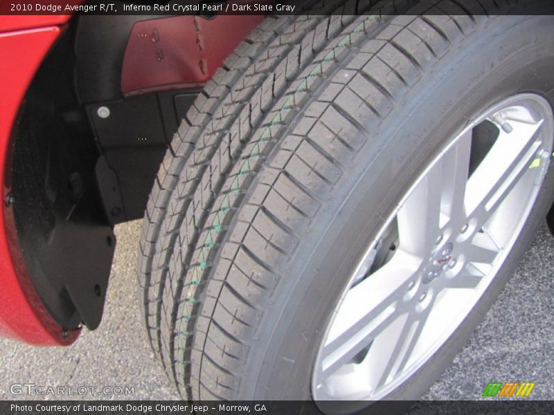 Inferno Red Crystal Pearl / Dark Slate Gray 2010 Dodge Avenger R/T