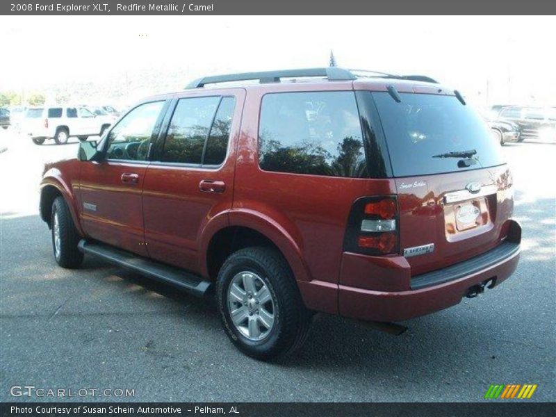 Redfire Metallic / Camel 2008 Ford Explorer XLT