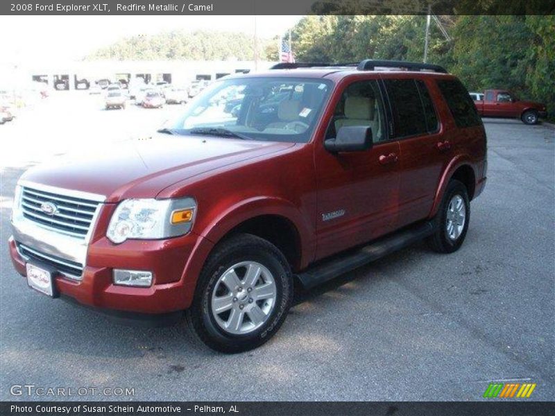 Redfire Metallic / Camel 2008 Ford Explorer XLT
