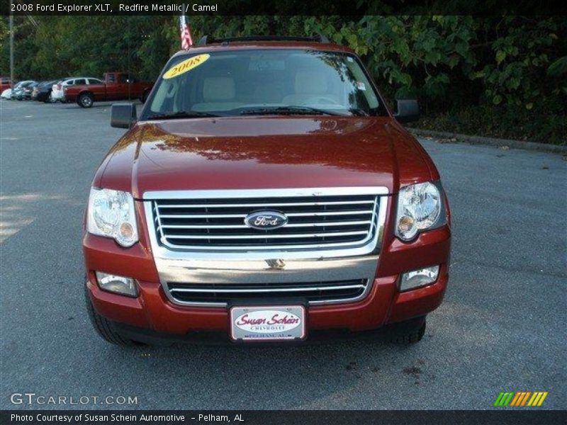 Redfire Metallic / Camel 2008 Ford Explorer XLT