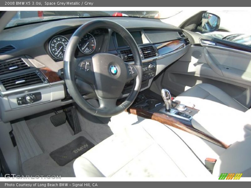 Space Grey Metallic / Grey 2008 BMW X5 3.0si