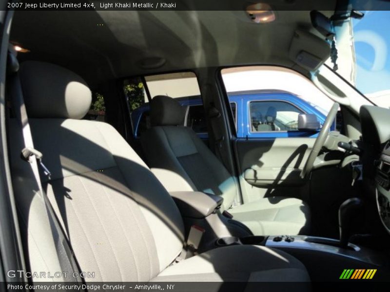 Light Khaki Metallic / Khaki 2007 Jeep Liberty Limited 4x4