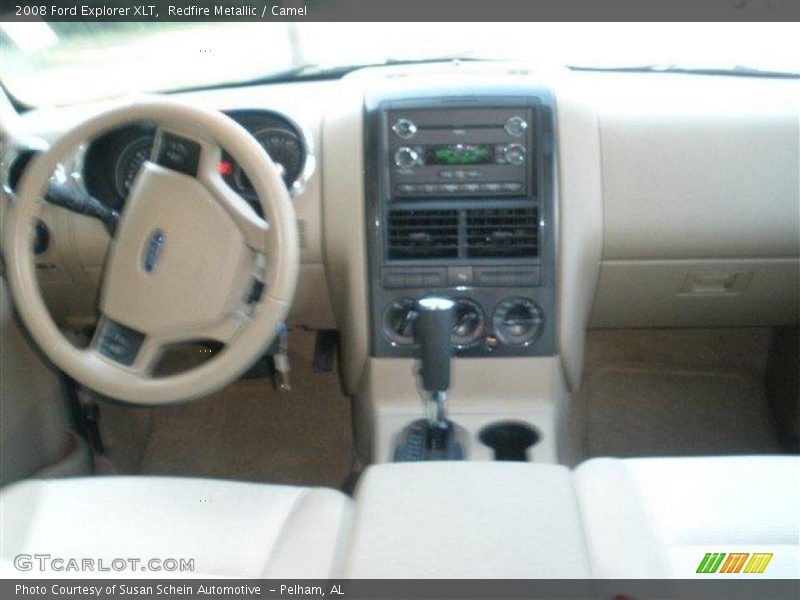 Redfire Metallic / Camel 2008 Ford Explorer XLT