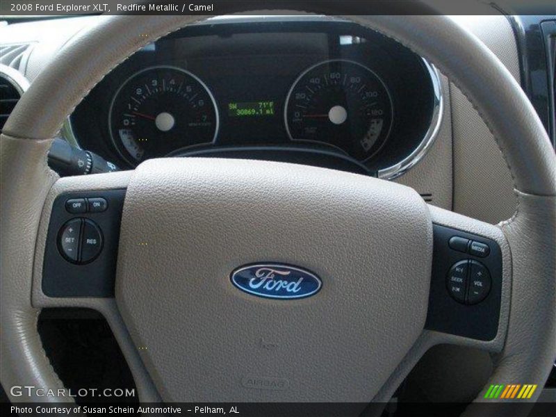 Redfire Metallic / Camel 2008 Ford Explorer XLT