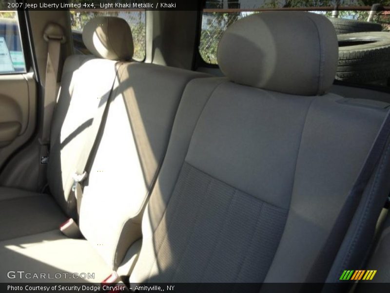 Light Khaki Metallic / Khaki 2007 Jeep Liberty Limited 4x4