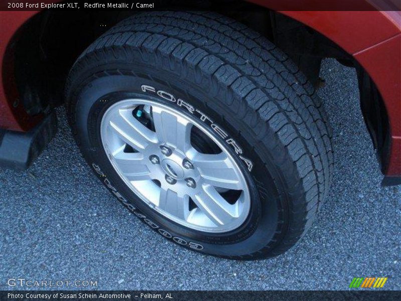 Redfire Metallic / Camel 2008 Ford Explorer XLT