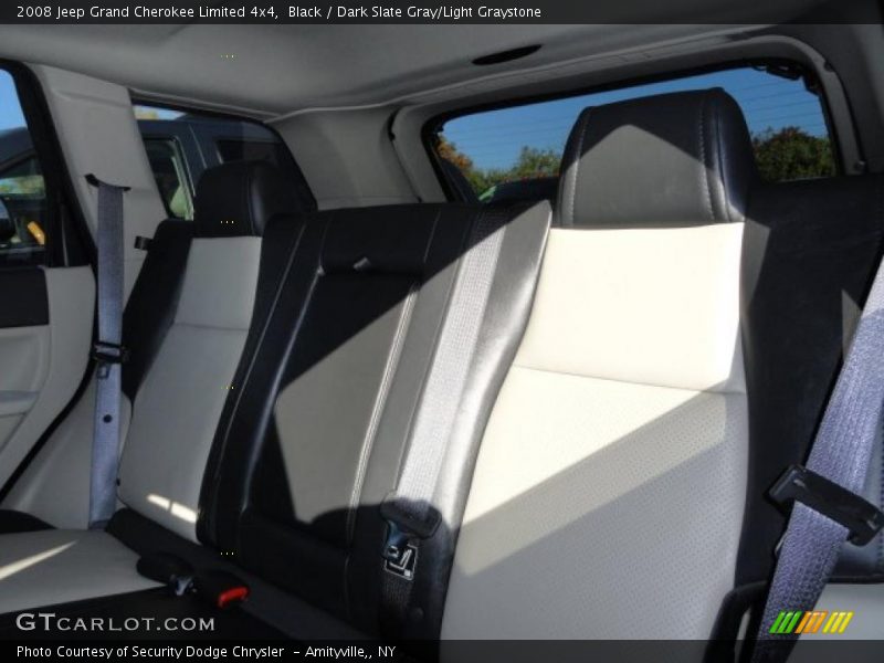 Black / Dark Slate Gray/Light Graystone 2008 Jeep Grand Cherokee Limited 4x4
