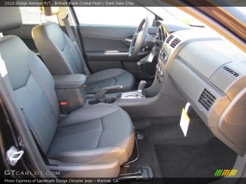  2010 Avenger R/T Dark Slate Gray Interior