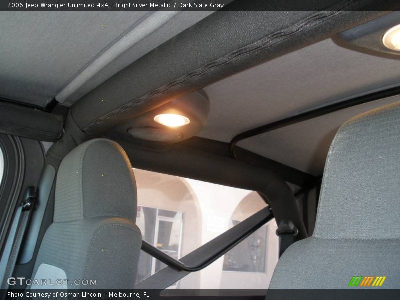 Bright Silver Metallic / Dark Slate Gray 2006 Jeep Wrangler Unlimited 4x4