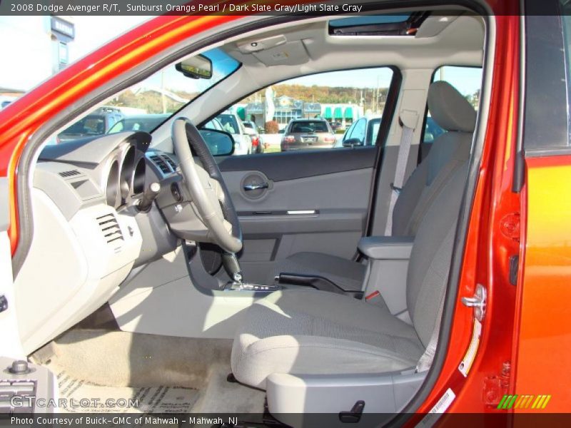  2008 Avenger R/T Dark Slate Gray/Light Slate Gray Interior