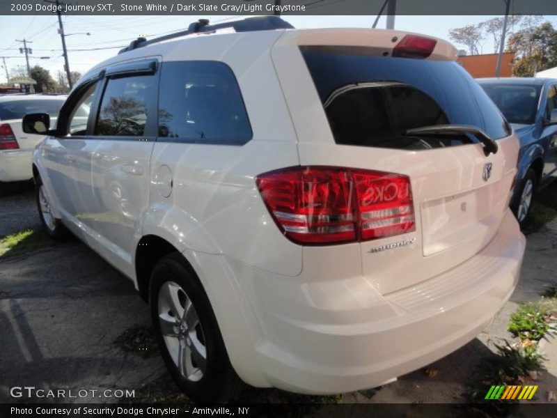 Stone White / Dark Slate Gray/Light Graystone 2009 Dodge Journey SXT