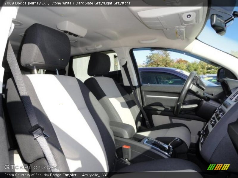 Stone White / Dark Slate Gray/Light Graystone 2009 Dodge Journey SXT