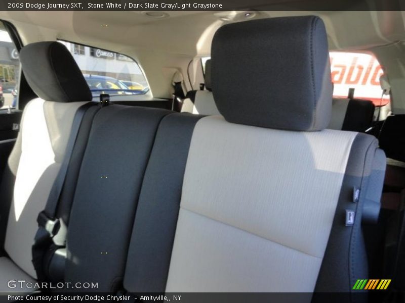 Stone White / Dark Slate Gray/Light Graystone 2009 Dodge Journey SXT