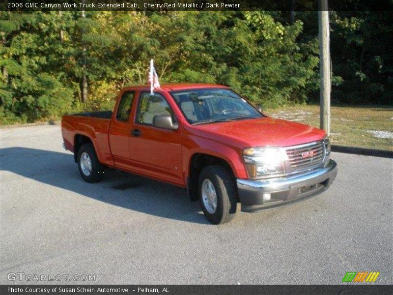 Cherry Red Metallic / Dark Pewter 2006 GMC Canyon Work Truck Extended Cab