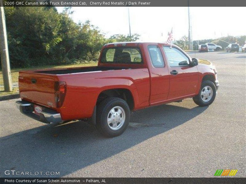 Cherry Red Metallic / Dark Pewter 2006 GMC Canyon Work Truck Extended Cab