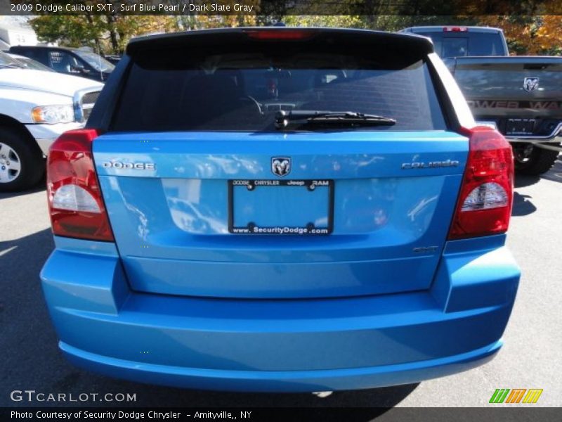 Surf Blue Pearl / Dark Slate Gray 2009 Dodge Caliber SXT