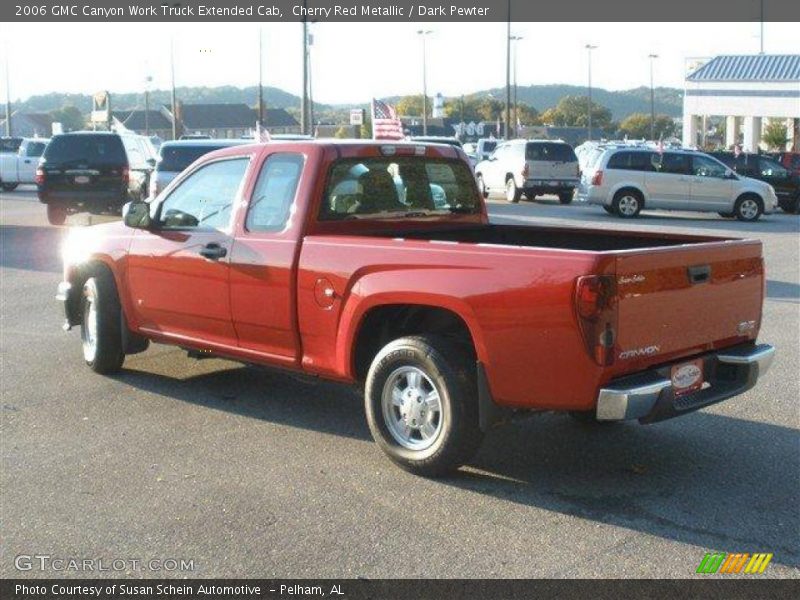 Cherry Red Metallic / Dark Pewter 2006 GMC Canyon Work Truck Extended Cab